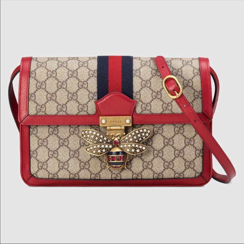 Gucci Queen Margaret GG Supreme Shoulder Bag